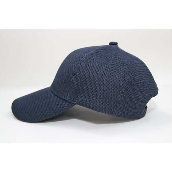 深藍交織帽