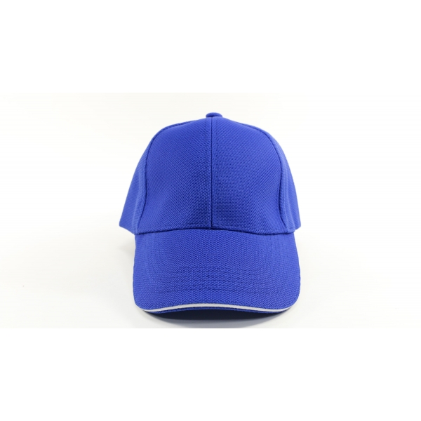 寶藍交織帽