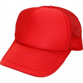 全紅網帽