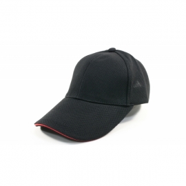 黑色交織帽