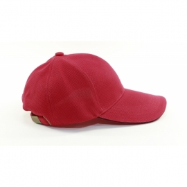 紅色交織帽