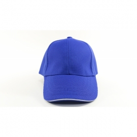 寶藍交織帽